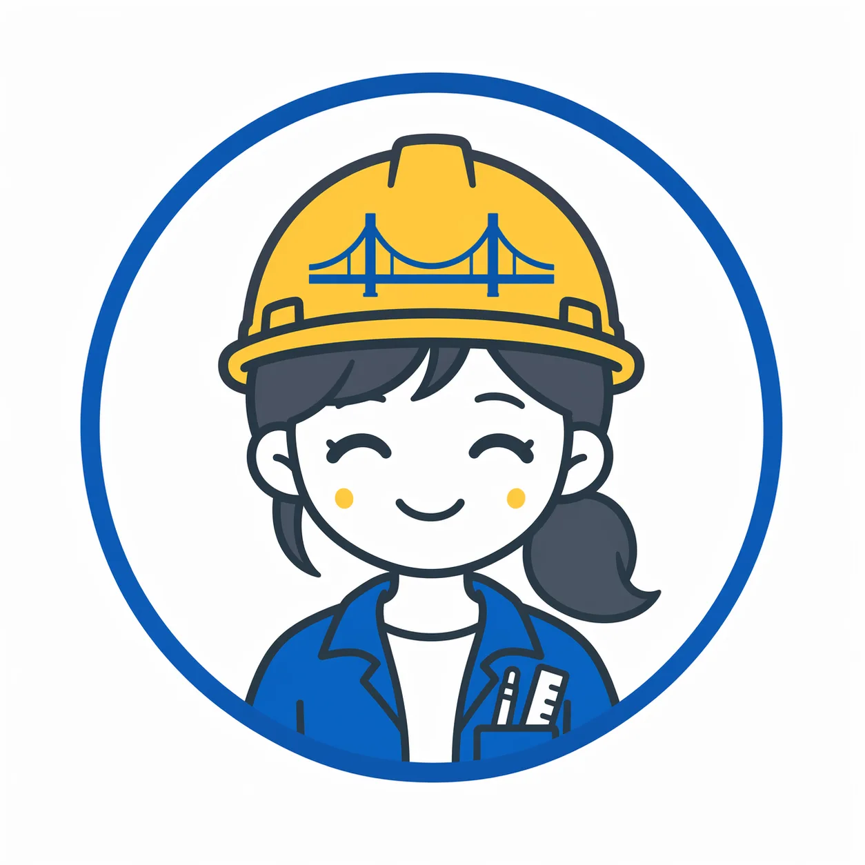 土木学妹 Logo